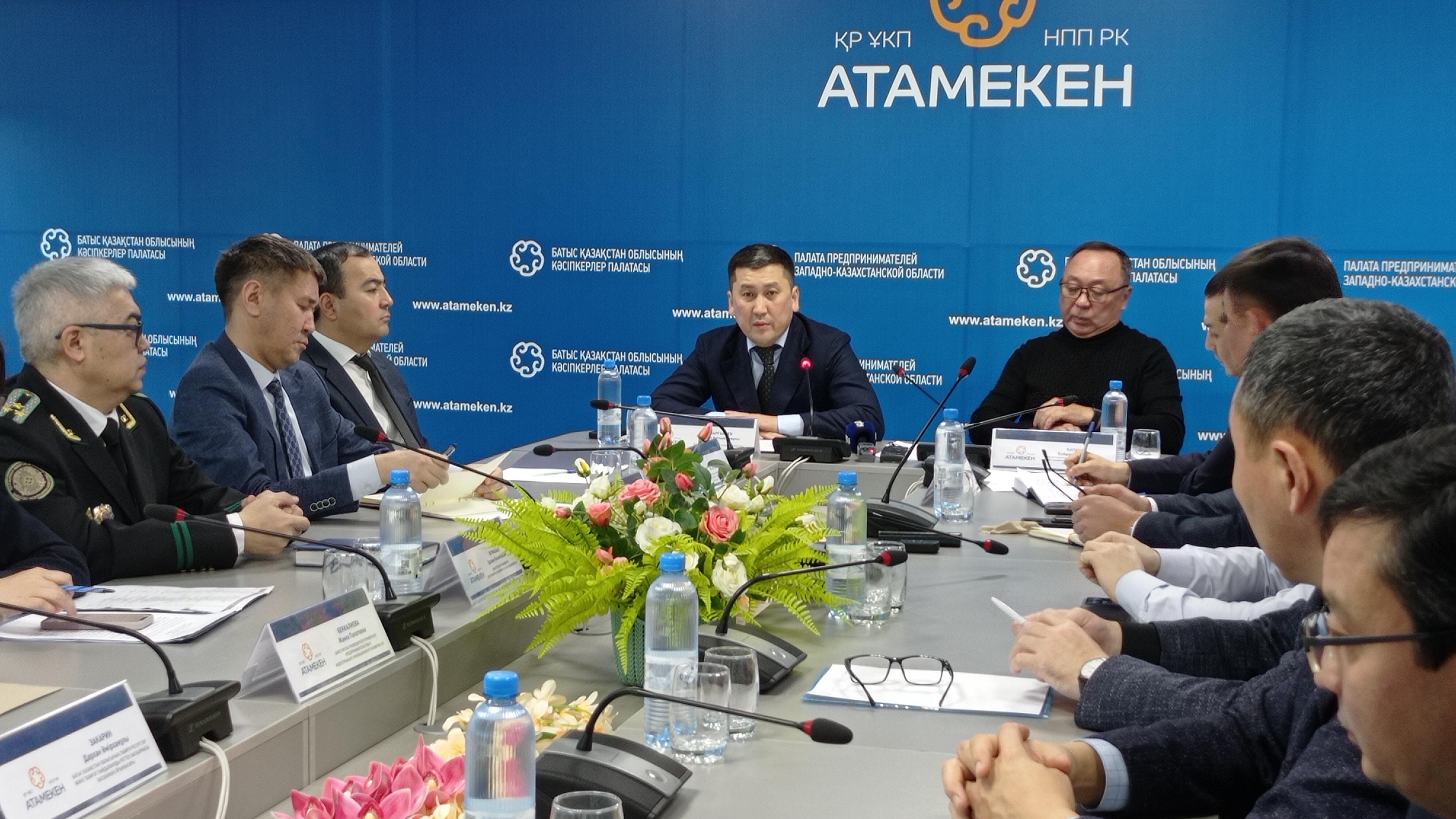 Прием прокурором на площадке Палаты «Атамекен»