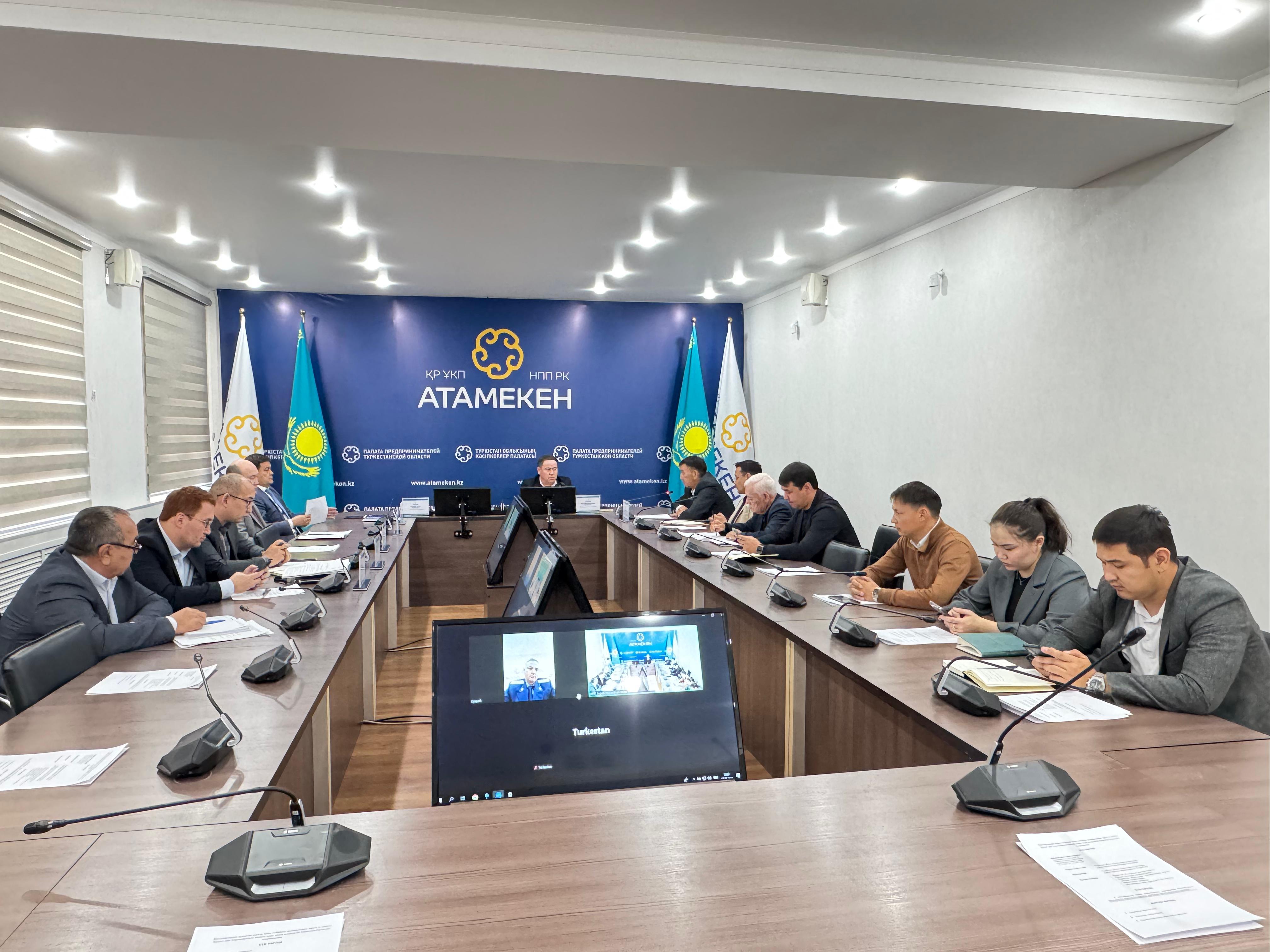 «Өтепберген» шаруа қожалығының есебі бұғатталды: мәселе Түркістан облысы кәсіпкерлер палатасының бақылауында